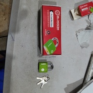 [6 pcs] BLOSSOM color padlock 20 25 30 40 50 60mm Warehouse Fence Door Lock rj