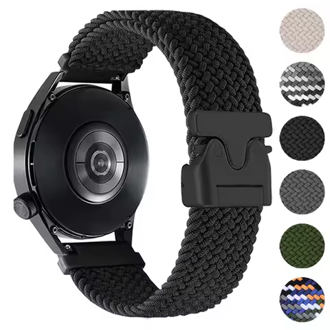 Nylon 20mm 22mm Strap For Fossil gen 6 44mm Gen6 Gen 5 5e/Gen5 LTE 45mm Band For Fossil Gen 6 4 Brai