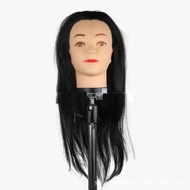 Đầu manocanh nam học tóc tóc thật 99% có thể uốn nhuộm sấy tạo kiểu cho học viên thợ tóc