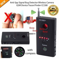 Camera Hidden Finder Anti Spy Bug Detector CC308 Mini Wireless Signal GSM GPS Device Privacy Blocker