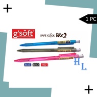 (New Vession) Gsoft WX2 0.4MM Retractable Ball Pen
