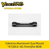 Yokomo Aluminum Sus Mount ”A”(39.5~42.7mm)for BD8 (B8-301A)