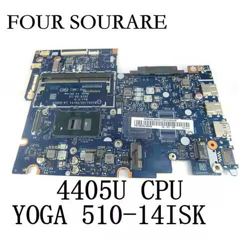 For Lenovo FLEX-4-1470 Yoga 510-14ISK Laptop Motherboard 4405U CPU BIUS1/S2/Y0/Y1 LA-D451P 5B20L4604