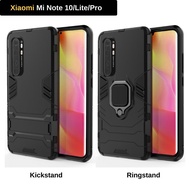 Xiaomi Mi Note 10/Mi Note 10 Pro/Mi Note 10 Lite Ironman Kickstand/Magnetic Ringholder Back Phone Case Cover Casing fa26