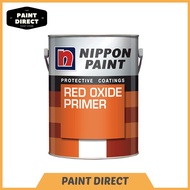 5L Nippon Paint Red Oxide Primer (Metal Primer) 5Litre Cat Nippon Paint Anti-Rust Merah