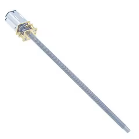 N20 Mini Micro Metal Gear Motor DC 3V/6V/12V 15-1000RPM Electric Geared Motors M4 100mm Reduction Ge