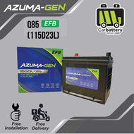 ღInstallation Provided AZUMA-GEN Q85 115D23L EFB Start Stop Car Battery Bateri Kereta Mazda 2 3 5 CX