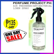 Fresh Bamboo Scent Air Freshener, Room and Linen Spray Antibacterial