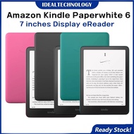 Amazon Kindle Paperwhite 6 (12th Gen 2024) 16 GB/32 GB 7 inches Display eReader Unlimited eBooks Pac