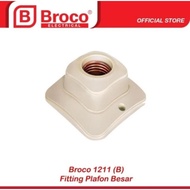 Large Ceiling Fittings Broco Lamp 1211 B 1211B E27 Brass Facet Led Ceiling Lamp Holder