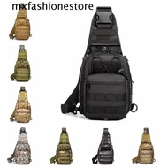 MXFASHIONE Camping Pack, Oxford Waterproof Chest Pack, Sling Bag Intensity Thickening Breathable Shoulder Backpack Camping