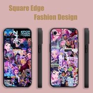 Casing For OPPO A53 Reno6z 6 Lite A78 A98 5G A3 Pro Reno 8t 4G kpop demon hunters Pink aesthetics FX