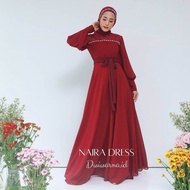 Simple ELEGANT PARTY DRESS - WEDDING DRESS - PROPOSAL DRESS - MUSLIMAH DRESS - MUSLIMAH DRESS BUSUII
