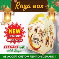 Eco Print Mall / Kotak kuih balang / Kotak Raya gift box / Festival Gable Box / Hari Raya Doorgift Box / Kotak kuih bahu