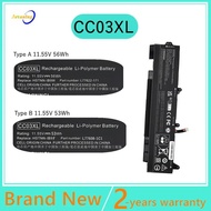 Laptop Battery for HP EliteBook 850 855 830 835 840 845 G7 G8 for Probook 635 Aero G7 G8 Series CC03