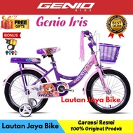 Sepeda Anak 18 Mini Genio Iris Sepeda anak perempuan