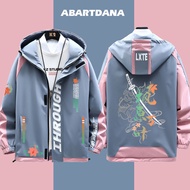 Genshin อิมแพค Kazuha ชุดคอสเพลย์แขนยาวเสื้อแจ็กเก็ตแฟชั่นใส่ได้ทั้งชายและหญิงเสื้อสเวตเชิ้ตมีฮู้ดพร