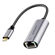 Sumlett อะแดปเตอร์ USB C เป็นอีเธอร์เน็ต Gigabit RJ45 ถึง Thunderbolt 3 Type C เครือข่าย 1000Mbps LA