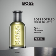 น้ำหอมผู้ชาย BOSS Bottled Eau de Toilette for Men 100ml - Apple Cinnamon Woods - Fruity Woody Perfum
