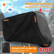 Universal Motorcycle Waterproof Outdoor Protection Motorbike Rain Cover Sunshade Dustproof Uv Protec