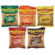 Nagaraya Cracker Nuts Hot n Spicy, Garlic, Adobo, BBQ &amp; Original 160g pack