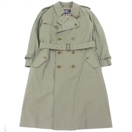 全新狀態 □ Burberrys 復古 100% 棉質風衣，Nova 格紋襯裡，虹彩光澤，40 碼，英國製造，男士款。