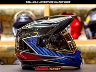 New Helm Motor BELL MX-9 Adventure Dalton Blue Helmet Touring Original