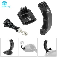 BGNing Upgrade 3 Hole NVG Helmet Mount Bracket Base Adapter For GoPro 13 12 11 For DJI OSMO Action C
