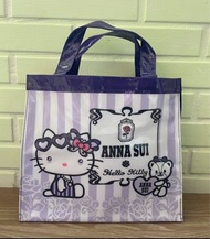 包運❗️Anna Sui X Sanrio 手提袋，KT紫 / KT黑