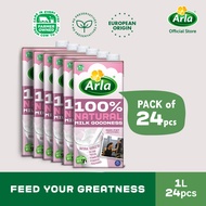 Arla Skimmed Milk 1L 24-Pack