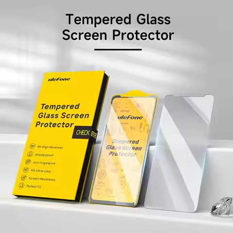 2pcs Pack Ulefone 9H HD Anti Fingerprint Tempered Glass Screen Protector For Ulefone Armor 21 For Ul