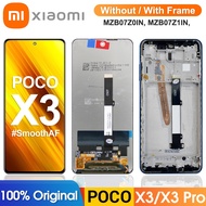 6.67'' Original Poco X3 Display, for Xiaomi Poco X3 Pro M2102J20SG Lcd Display Touch Screen Digitize