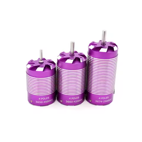 YSIDO RC Car Motor 3650 3660 3674 Waterproof Sensorless Brushless Motor for 1/8 1/10 RC Car Drift Ra