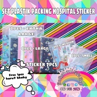 Set Plastik Packing FREE barut baby | plastik packing baju baby ke hospital | plastik ziplock dengan