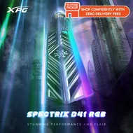 # XPG Spectrix D41 RGB [8GB/16GB] [3000MHz~3600Mhz] Single DDR4 RAM # [GREY HEATSINK]