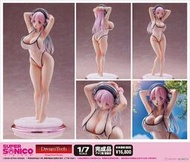 《豬帽子》現貨 WAVE 超級索尼子 超音速子 白色泳裝 比基尼 1/7 PVC 完成品