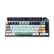KEYBOARD WIRELESS BLUETOOTH AULA AMG65 WHITE /EN (JASPE