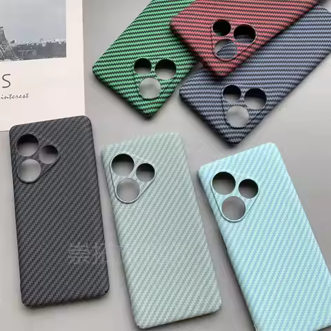 Case For Realme GT6 GT 6T Neo6 Neo6SE Luxury Carbon Fiber Skin-friendly Cover For Realme GT 6 6T Neo