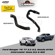 TATU Ford Ranger 2.2 T6 T7 2012-2018 Mazda BT50 Intercooler Hose Turbo (AB3Z-6K683-C, AB39-6C646-DC)