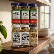 Trader Joe's Seasoning Blend Everything But The Bagel Aglio OIio Onion Salt