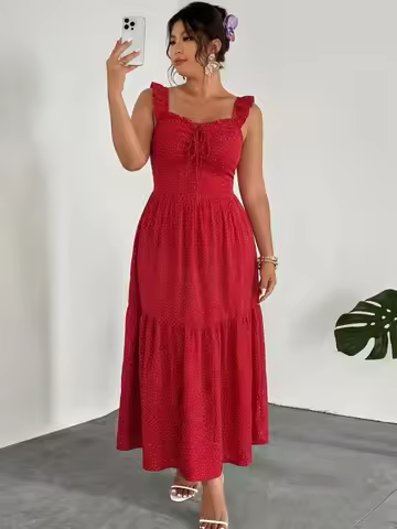 XL-4XL Plus Size Clothes Dresses Women Robes Summer Sleeveless Street Style Casual 3XL 4XL Big Size 