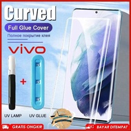 Tempered Glass Curved Clear Vivo V40 5g V40 Pro 5g V30 5g V30E V30 Pro V29 5g V27 6g V25 Pro 5g
