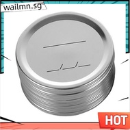 50PCS  Jar Lids Wide Mouth Canning Lids Reusable Metal Canning Jar Leak-Proof Split-Type Canning Cap