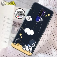 Case Oppo A5 2020 / A9 2020 - Casing Oppo A5 2020 / A9 2020 - EKSOTIK - Case Astronaut - Silikon Opp