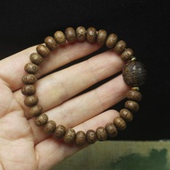 Nha Trang Bai Qi Nan agarwood agarwood abacus bead bracelet with Money Trick Pixiu Style Wooden Craf