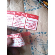 Cb100 cb125 motorcycle detail striping Sticker, honda motorcycle detail accessories