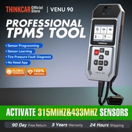THINKCAR VENU 90 Car Tire Pressure Diagnose Tool Automotive TPMS Sensor Programming Learning Activat
