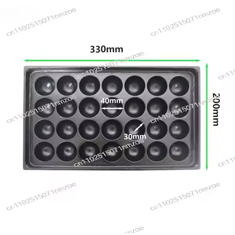 Gas type fish ball waffle machine 28 holes non-stick snack ball machine flat grill machine