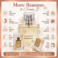 Soft Floral Perfume for Ladies Violet Woody Scent