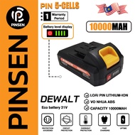 PINSEN Dewalt 21v Drill Battery/Electric Tool/Cordless Drill /Wrench Replacement Lithium Battery